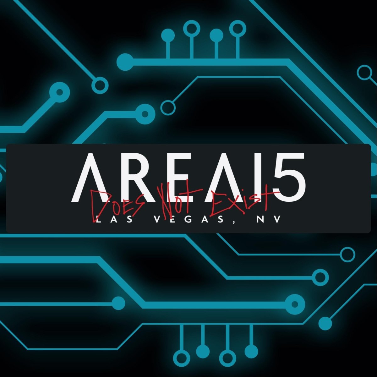 Does Not Exist Sticker - AREA15