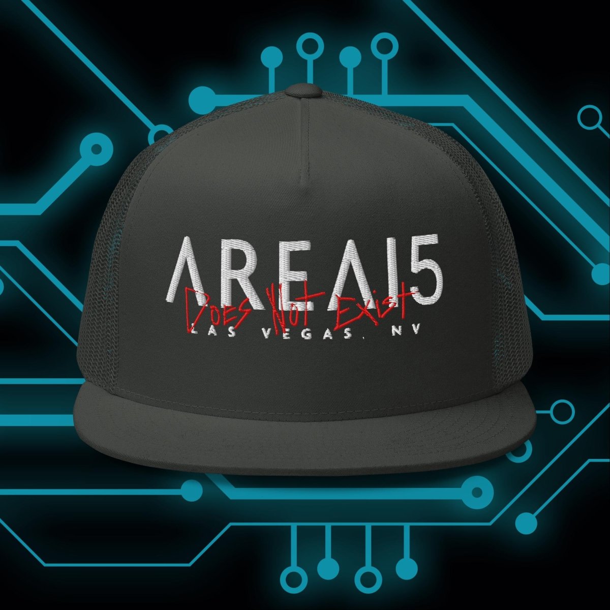 Does Not Exist Trucker Cap - AREA15