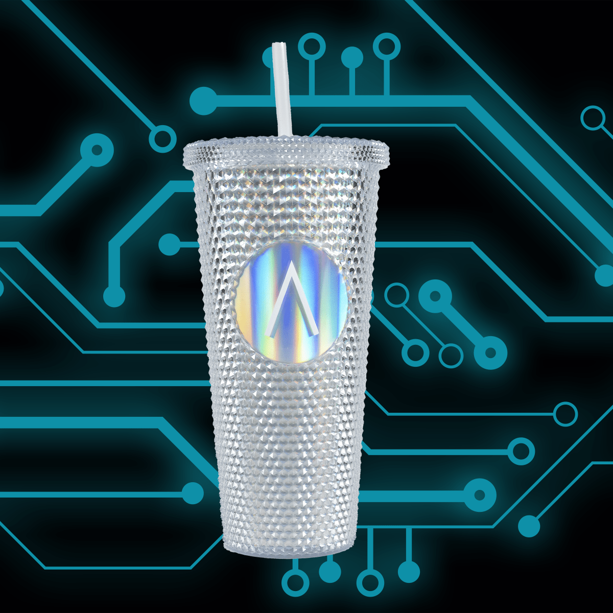 Portal Foil Diamond Cut Tumbler - AREA15