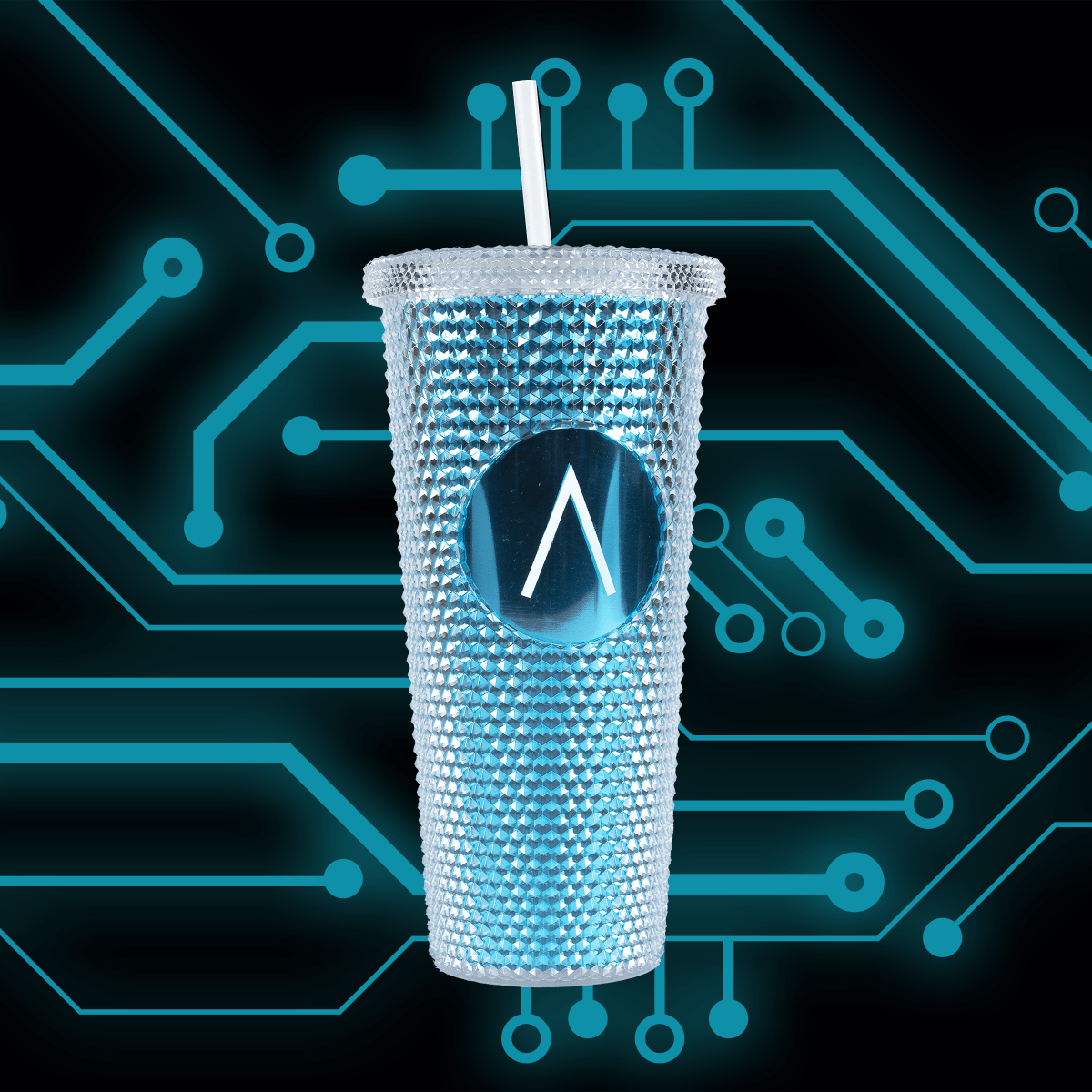Portal Foil Diamond Cut Tumbler - AREA15