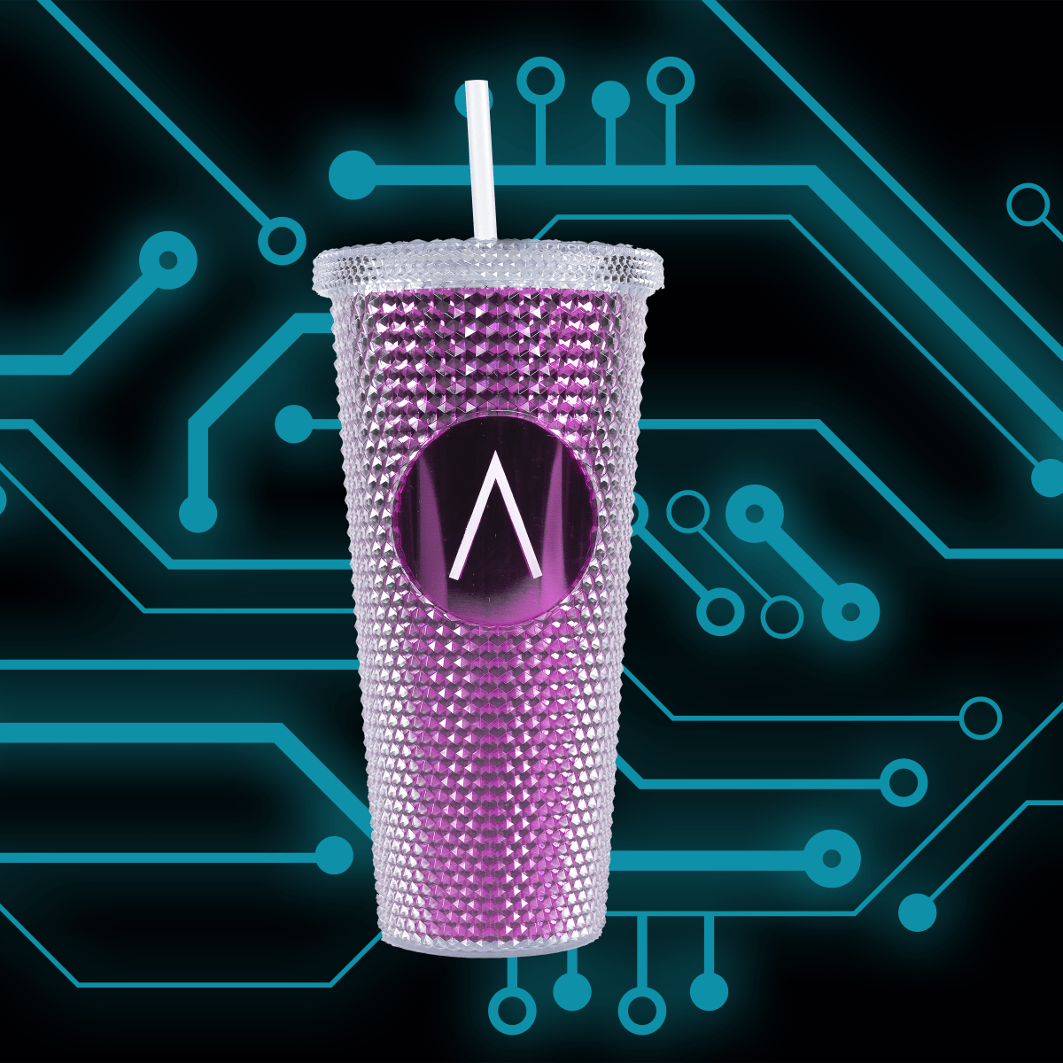 Portal Foil Diamond Cut Tumbler - AREA15