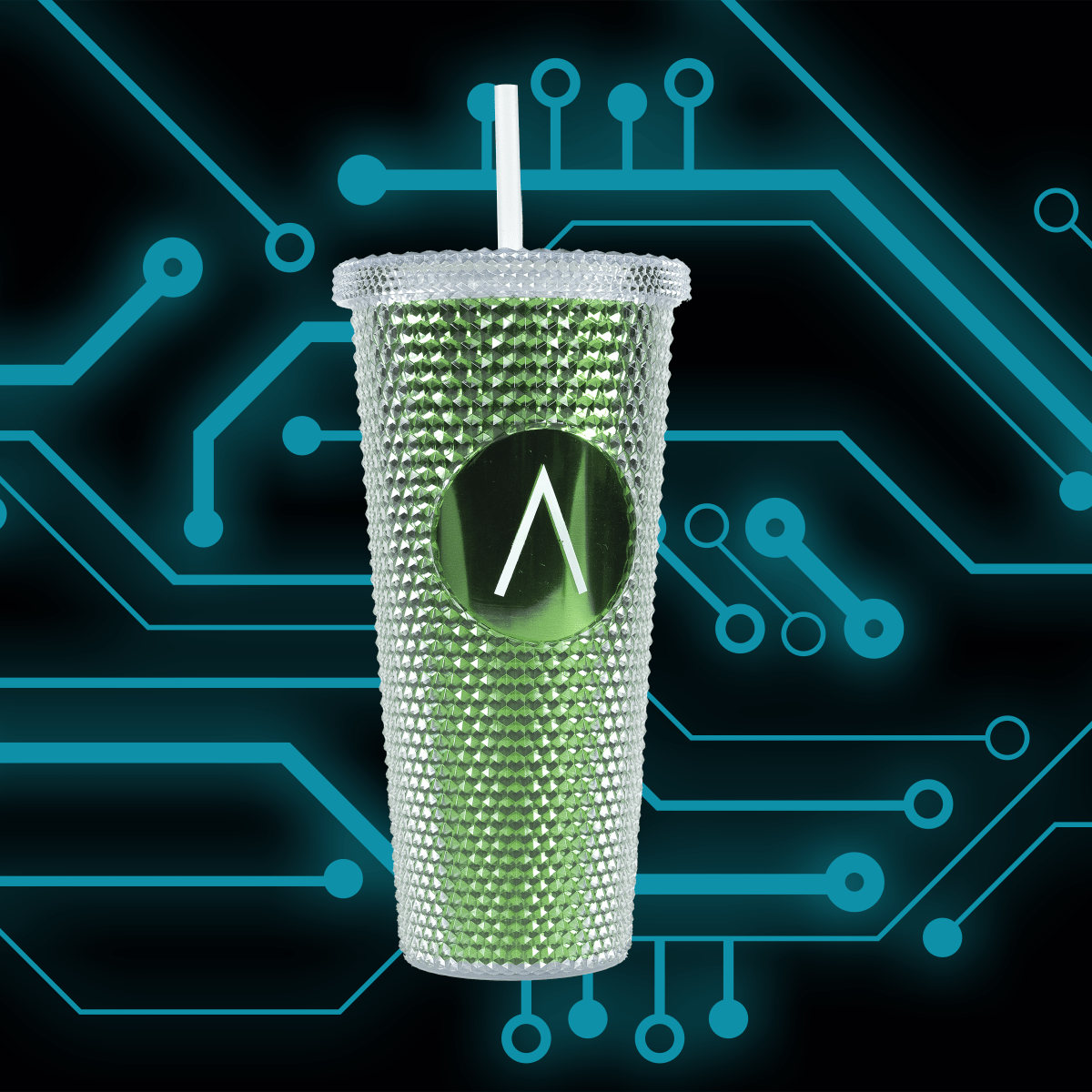 Portal Foil Diamond Cut Tumbler - AREA15