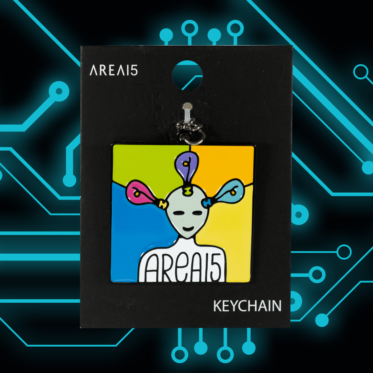 Pretty Done Alien Keychain - AREA15