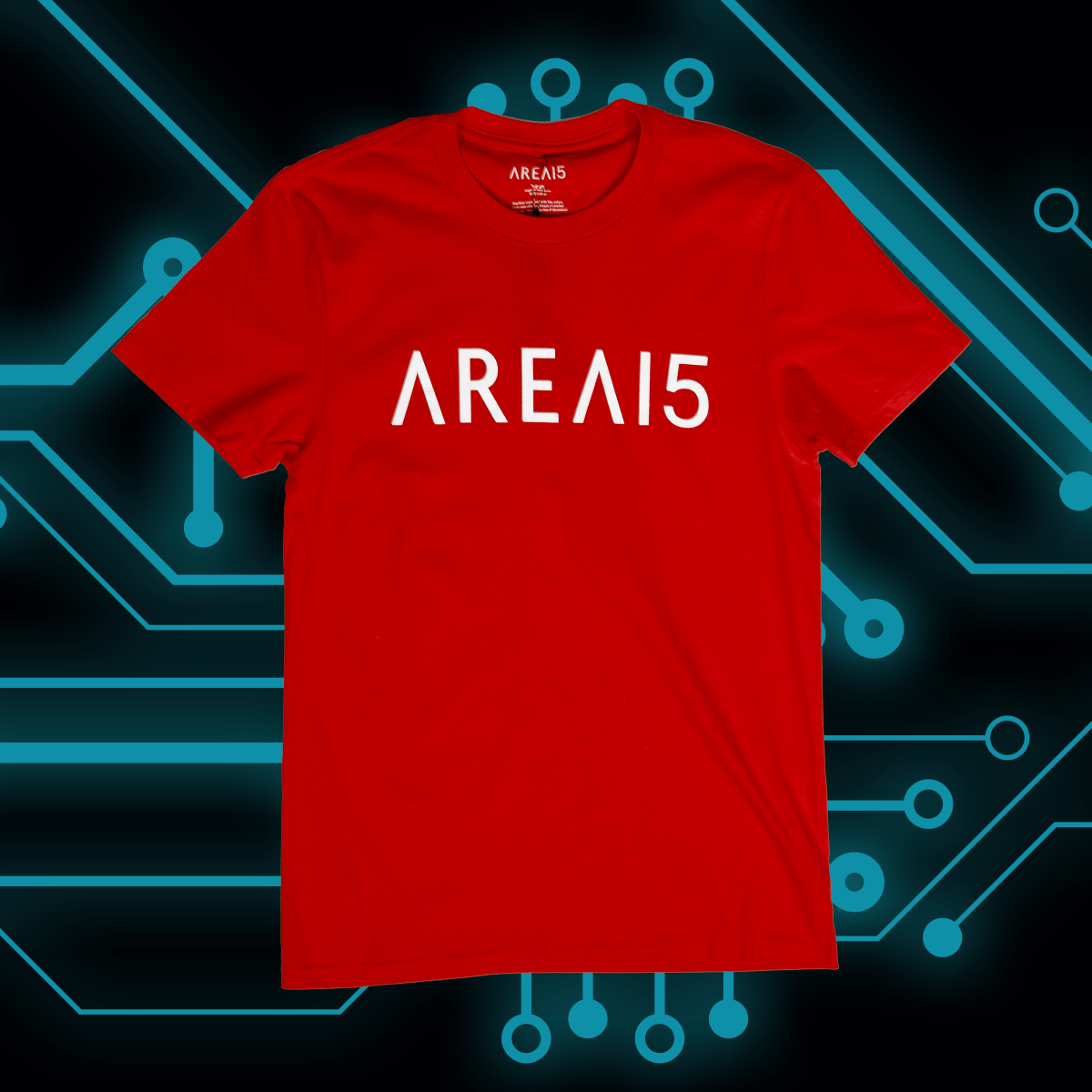 Short Sleeves AREA15 Text Logo Tees - AREA15