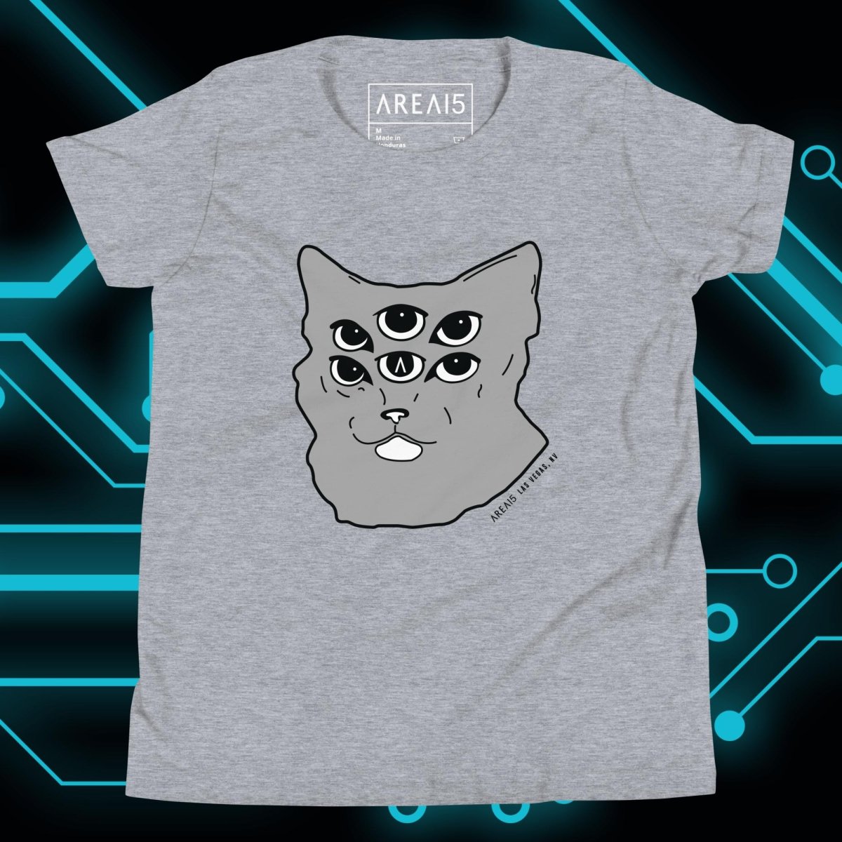 Six - Eyed Cat Youth Tee - AREA15