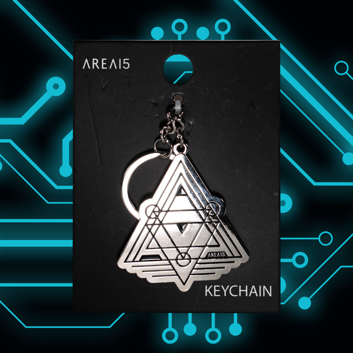 Tribal Triangle Keychain - AREA15