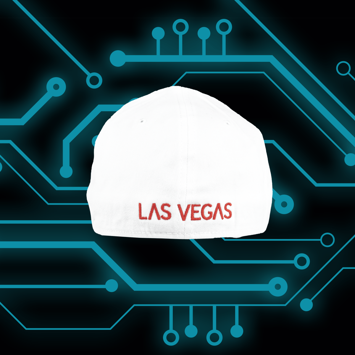 AREA15 Las Vegas Back Hit Stretch 6 Pannel Hat - AREA15