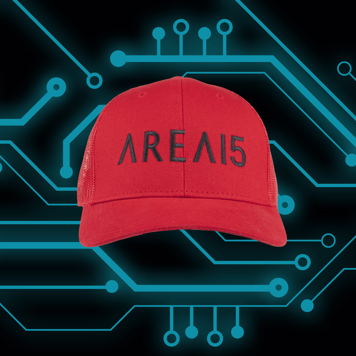 AREA15 Las Vegas Low Profile Mesh Back Trucker - AREA15