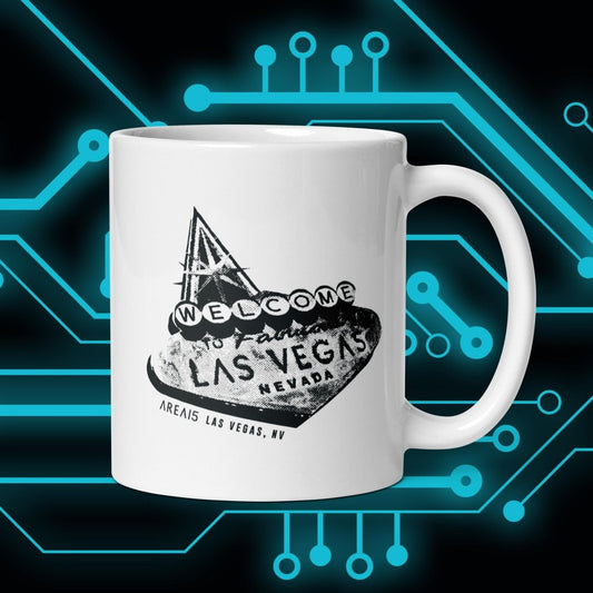 Las Vegas Sign Ceramic Mug - AREA15