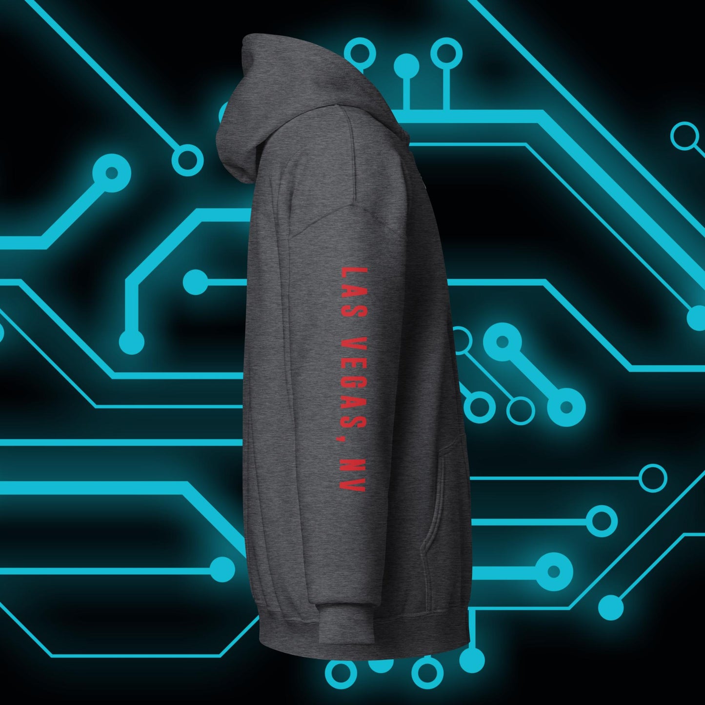 Portal Unisex Zip Hoodie